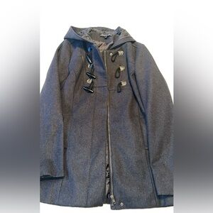 Ambiance Apparel Black Jacket with Hood